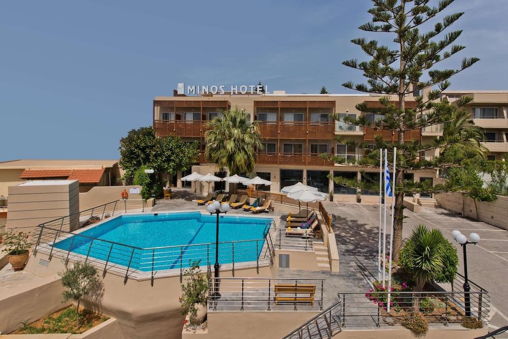Minos Hotel Rethymno  Exterior photo