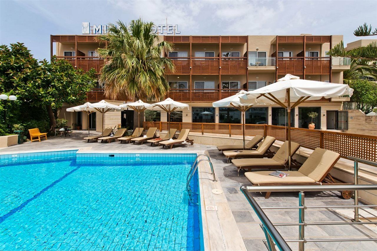 Minos Hotel Rethymno  Exterior photo