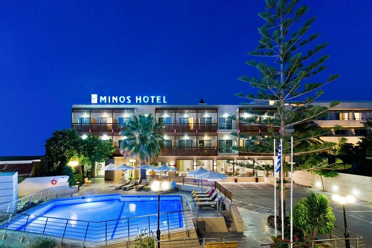 Minos Hotel Rethymno  Exterior photo